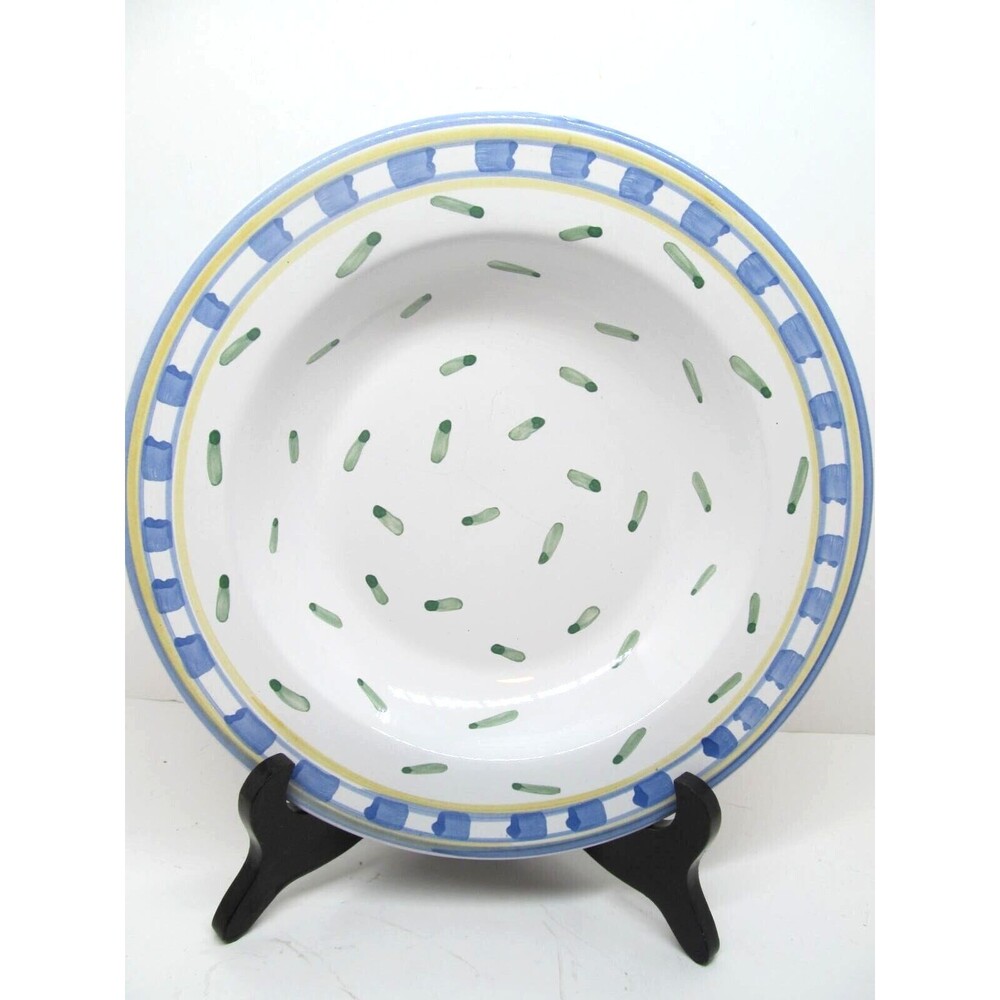 Williams Sonoma Tournesol 9 3/8" Rimmed Soup Salad Pasta Bowl